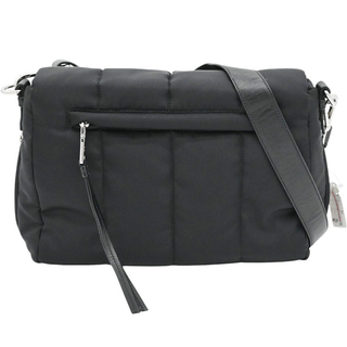 PRADA | Nylon Bomber Logo Shoulder Bag