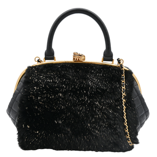 CHANEL | Retro Donna Orylag Fur Bowling Bag