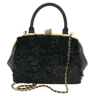 CHANEL | Retro Donna Orylag Fur Bowling Bag