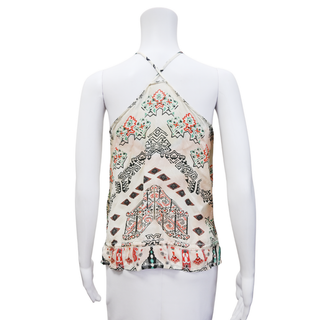 ETRO | Multicolored Geometric Strappy Blouse
