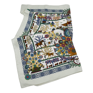 HERMES | Découpages Silk Square Scarf