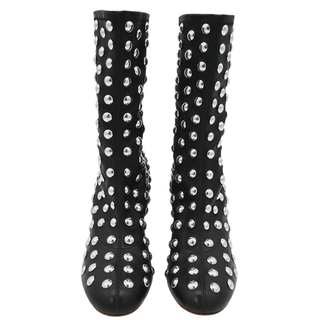KHAITE | Apollo Studded Leather Booties