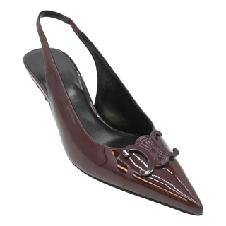CELINE | Alma Triomphe Patent Slingback Pumps