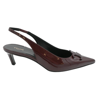 CELINE | Alma Triomphe Patent Slingback Pumps