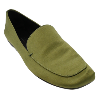 KHAITE | Olive Monroe Satin Loafers