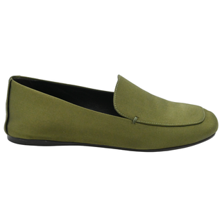 KHAITE | Olive Monroe Satin Loafers