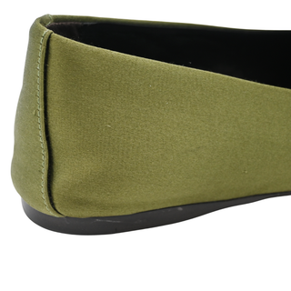 KHAITE | Olive Monroe Satin Loafers