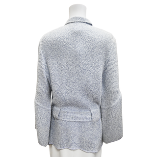 CHANEL | Light Blue Knit Cardigan
