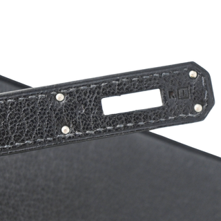 HERMES | Midnight Navy Bi-Color Leather Birkin 35 Bag