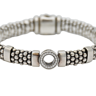 LAGOS | Caviar Spark Diamond Circle Bracelet