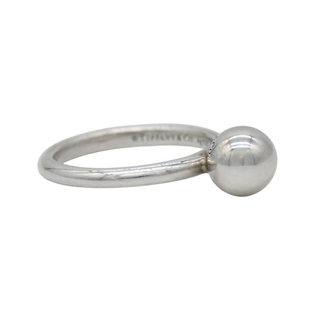 TIFFANY & CO | Sterling Silver HardWear Ball Ring