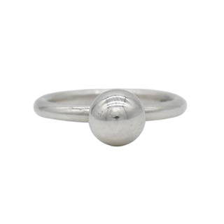 TIFFANY & CO | Sterling Silver HardWear Ball Ring