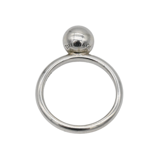 TIFFANY & CO | Sterling Silver HardWear Ball Ring