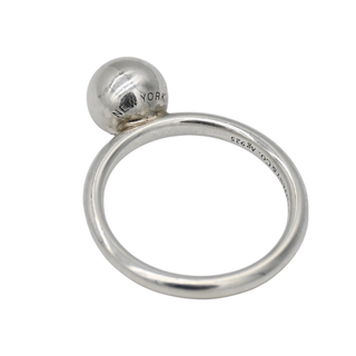 TIFFANY & CO | Sterling Silver HardWear Ball Ring
