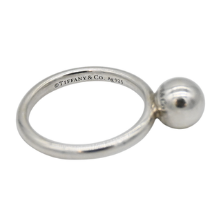 TIFFANY & CO | Sterling Silver HardWear Ball Ring