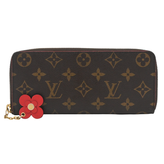 LOUIS VUITTON | Monogram Blooming Flowers Clemence Wallet