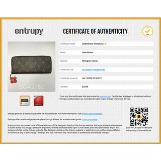 LOUIS VUITTON | Monogram Blooming Flowers Clemence Wallet