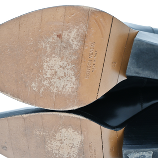 BOTTEGA VENETA | Black Leather Modern Western Bootie