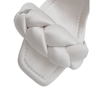 LOEFFLER RANDALL | Freya Braided Curve Satin Heels