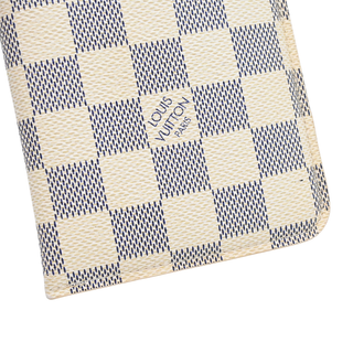 LOUIS VUITTON | Damier Azure Etui Lunettes Glasses Case