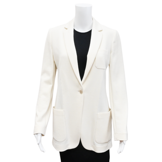 Geneve Herringbone Knit Blazer