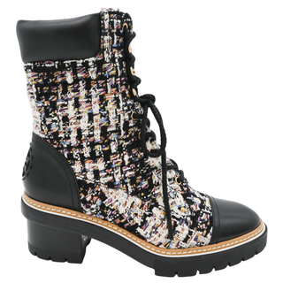 TORY BURCH | Miller Tweed Lug Sole Booties