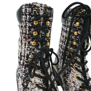 TORY BURCH | Miller Tweed Lug Sole Booties