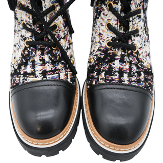 TORY BURCH | Miller Tweed Lug Sole Booties