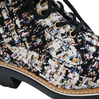 TORY BURCH | Miller Tweed Lug Sole Booties