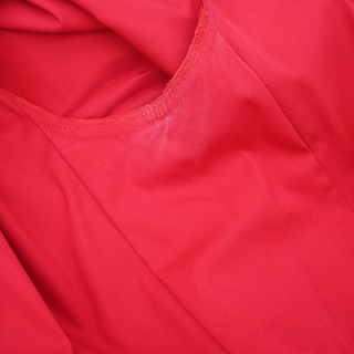 PRADA | Raspberry Cotton Blend Shirt Dress