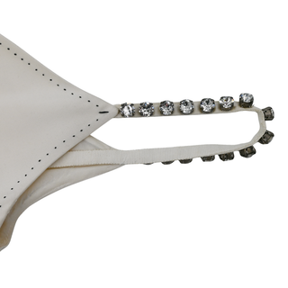 MARC JACOBS | Ivory & Black Striped Satin Dress