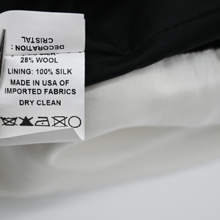 MARC JACOBS | Ivory & Black Striped Satin Dress