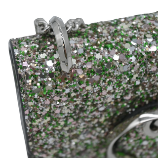 JIMMY CHOO | Paris Mini Glitter Crossbody Bag