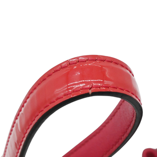 GUCCI | Bright Bit Red Patent Horsebit Satchel Bag