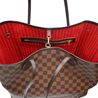 LOUIS VUITTON | Damier Ebene Neverfull GM Tote Bag