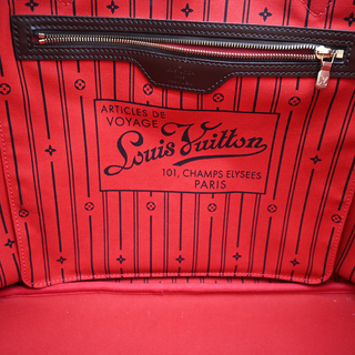 LOUIS VUITTON | Damier Ebene Neverfull GM Tote Bag