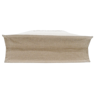 SAINT LAURENT | Beige Canvas Rive Gauche Tote Bag