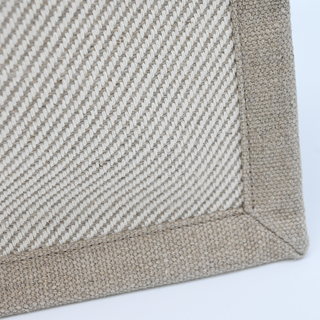 SAINT LAURENT | Beige Canvas Rive Gauche Tote Bag