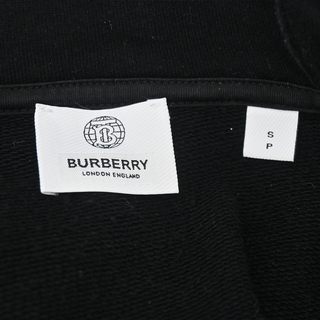BURBERRY | Black Icon Stripe Lexington Zip Hoodie