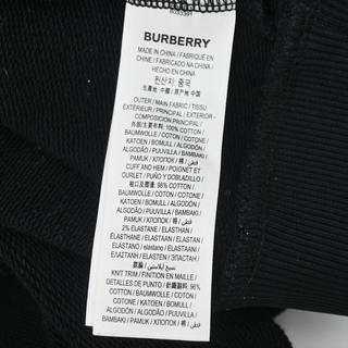 BURBERRY | Black Icon Stripe Lexington Zip Hoodie