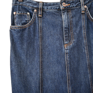 TWP | Dark Wash Denim Harley Maxi Skirt