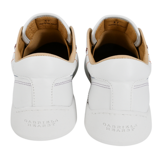 GABRIELA HEARST | Multicolored Stitched White Leather Sneakers
