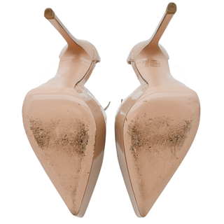 GIANVITO ROSSI | Kasia d'Orsay Nude Patent Platform Pumps