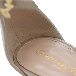 GIANVITO ROSSI | Kasia d'Orsay Nude Patent Platform Pumps