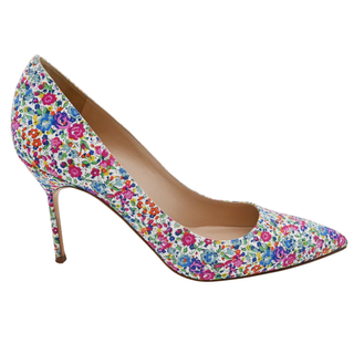 MANOLO BLAHNIK | BB Floral Pumps