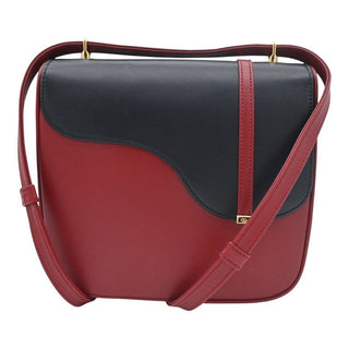 GUCCI | Equestrian Two-Tone Leather Shoulder Bag