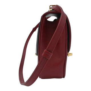 GUCCI | Equestrian Two-Tone Leather Shoulder Bag