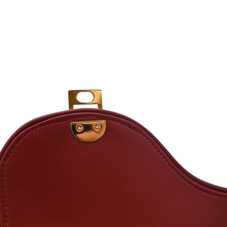 GUCCI | Equestrian Two-Tone Leather Shoulder Bag
