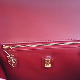 GUCCI | Equestrian Two-Tone Leather Shoulder Bag