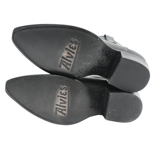 ALVIES | The Rainey Ankle Zip-Up Cowgirl Booties